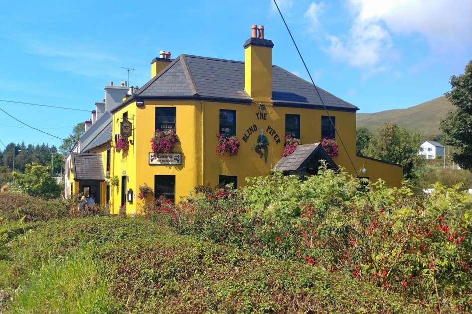 The Blind Piper pub on the Ring of Kerry