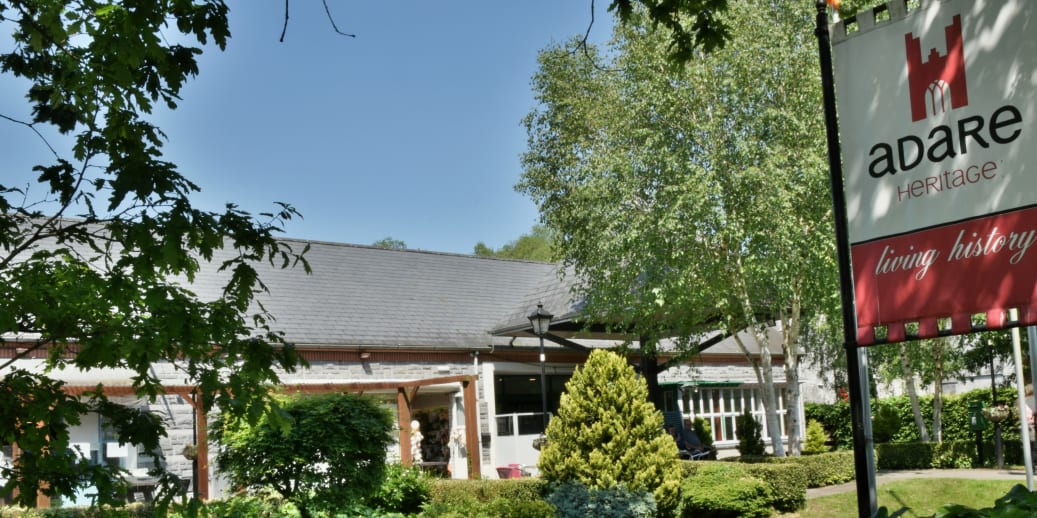 The Adare Visitor and Heritage Centre on the main street of Adare village