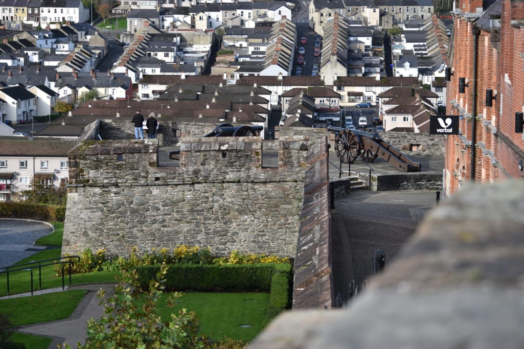 The walled city of Derry