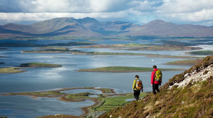 Hiking on Croagh Patrick