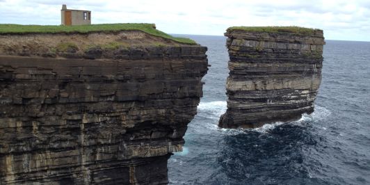 Downpatrick Head, off the coast of County Mayo