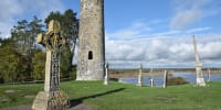 Clonmacnoise ruins on one of our Ireland trips