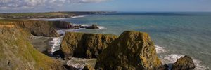 The Copper Coast Geopark in County Waterford