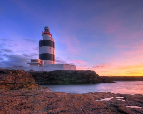 Hookhead Lighthouse, as seen on our Private Tours of Ireland