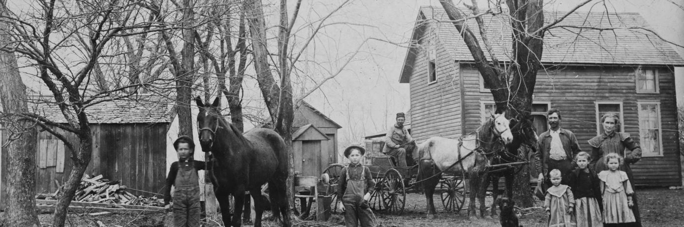 Old photo of Wexford family