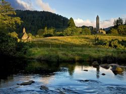 Glendalough, as seen on tours of Ireland's Ancient East