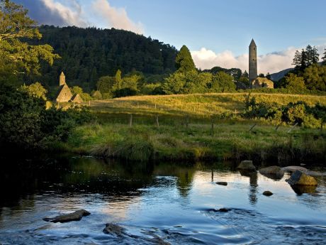 Glendalough, as seen on tours of Ireland's Ancient East