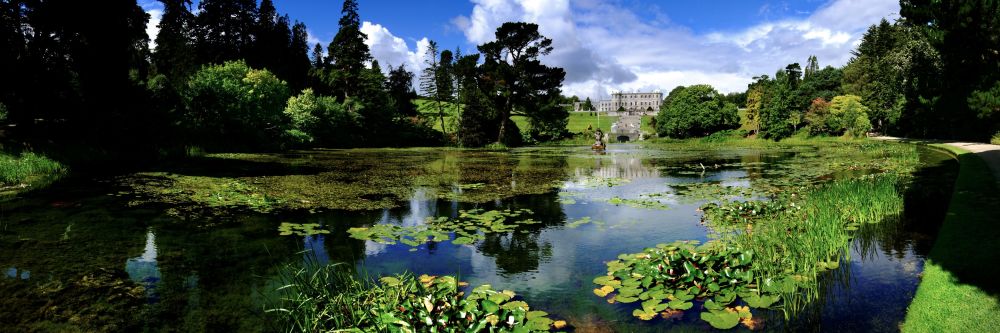 Powerscourt House gardens, County Wicklow