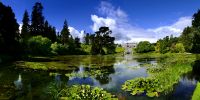 Powerscourt Garden and House on Powerscourt Estate county Wicklow.