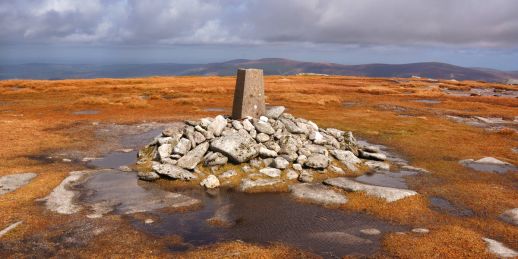 Mullaghcleevaun Mountain summit